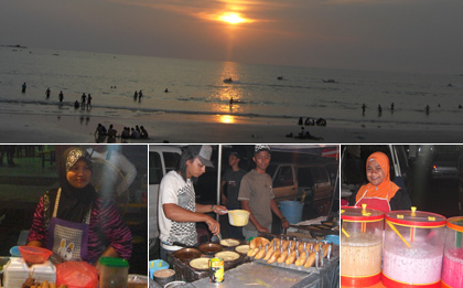 Beach life and the night market, Langkawi